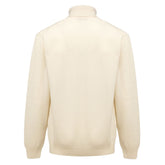Cruciani White Cashmere Turtleneck